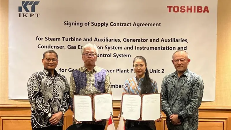 image_shows_the_equipment_order_secured_for_Indonesian_geothermal_power_plant_by_Toshiba