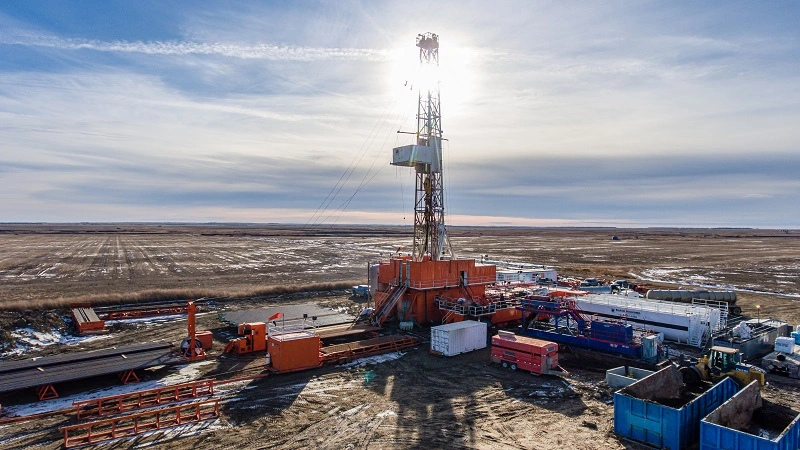 DEEP drill site in Saskatchewan