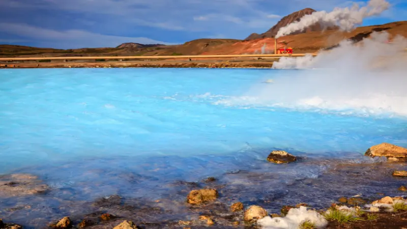 Geothermal hot spring