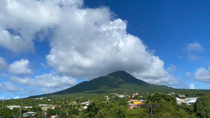 Nevis volcano
