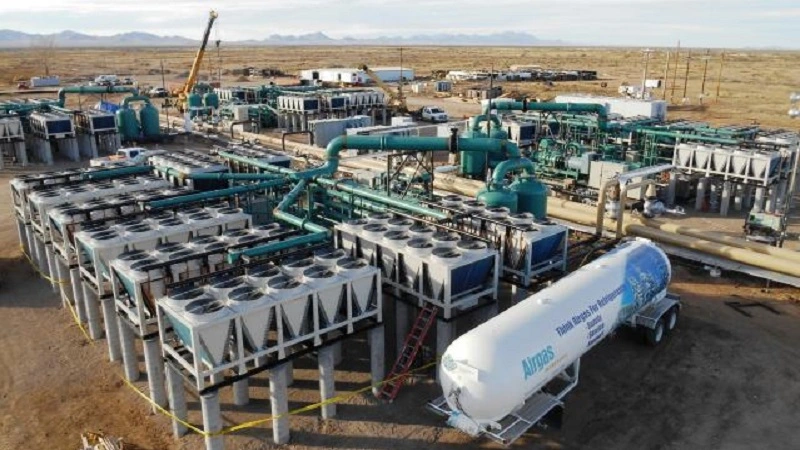 The Lightning Dock Geothermal project near Lordsburg, New Mexico.