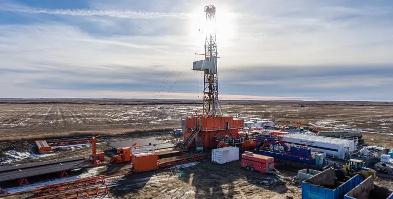 DEEP drill site in Saskatchewan
