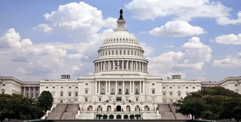 Image of the US Capitol Building in Washington DC