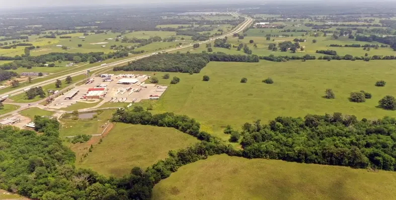 The lithium project site