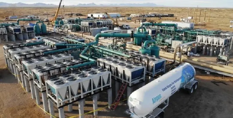 The Lightning Dock Geothermal project near Lordsburg, New Mexico.