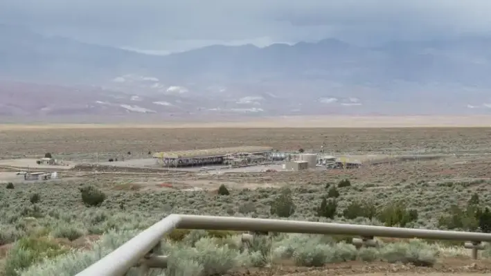 Jersey Valley Power Plant on BLM-managed public lands in Nevada