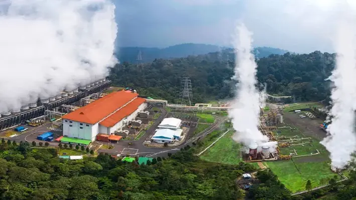 salak indonesia geothermal plant